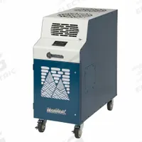 KWIKOOL Portable Air Conditioner: 570 sq ft – 700 sq ft, 17,700 BtuH, 115V AC, Cooling Only (MPN KIB1811-3). Key specifications — Compatible Location: Indoor; Voltage: 115V AC; Includes Air Filter: Air Filter Included; Brand: KWIKOOL.