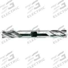 YG-1 Square End Mill: Cobalt, TiN Coated, Double End, 4 Flute, 11/16" Mill Dia, 1-5/8" LOC (MPN 13350CN)