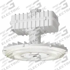 LITHONIA LIGHTING LED High Bay: 12,574 lm, 5000K, 10 ft – 20 ft Mounting Ht, Narrow Distribution (MPN JHBL12000LMGLND277GZ1050K70CRIMSE10NWLDW). Key specifications — Color Temperature: 5000K; Voltage: 277V AC; LED Replacement For: 250W HPS/MH; Brand: LITHONIA LIGHTING.