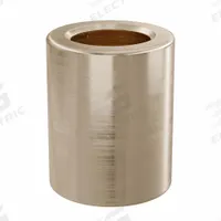 Sleeve Bearing: Bronze, SAE 841, 5 mm Bore, 8 mm OD, 10 mm Lg, 49,938 lb/sq in-fpm Max PV, 10 PK (MPN AAM0508-10B). Key specifications — System of Measurement: Metric; Material Grade: SAE 841; Brand: OILITE.