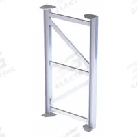 TRI-ARC Platform Support Leg: 5.3 ft Overall Ht, 30 in Overall Wd, 500 lb Load Capacity (MPN MPASST7). Key specifications — Brand: TRI-ARC; Compatible with Manufacturer Model Number: MPASGR30; Material: Aluminum; Color: Gray.