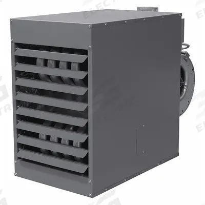 Dayton Gas Wall and Ceiling Unit Heater: 100,000 BtuH Heating Capacity Input, Blower - Standard-Profile Suspended Gas Wall & Ceiling Unit Heaters