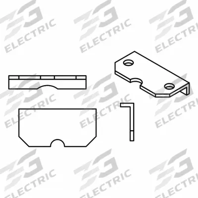 ANDERSON POWER PRODUCTS Conduit Clamp: 110G10, For Powerpole Series - Anderson Power Connector Hardware & Accessories
