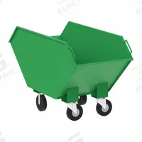 VALLEY CRAFT Chip Truck: Not Powered, 14 cu ft Cubic Foot Capacity, 2,000 lb Load Capacity, Green (MPN F85142A5). Key specifications — Color: Green; Brand: VALLEY CRAFT; Caster/Wheel Configuration: (2) Swivel.