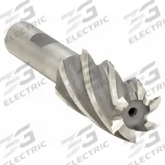 CLEVELAND Square End Mill: High Speed Steel, 3 Flute, 3/4" Mill Dia, 1-5/8" LOC, 3-7/8" OAL (MPN C39655)
