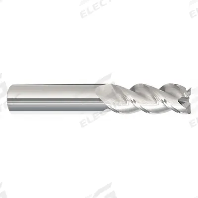 APPROVED VENDOR Corner Radius End Mill: Carbide, 3 Flute, 3/4" Mill Dia, 3-1/4" LOC - Carbide Corner-Radius End Mills for Aluminum