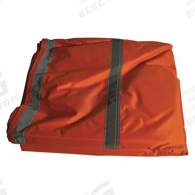 APPROVED VENDOR Top Cover: 39 1/2 in Overall Ht, 120 in Overall Wd, Polyester, Orange - Replacement Parts for Canopy Tents & Temporary Structures
