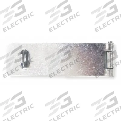 Grainger Hasp: Steel, 1 1/16 in Ht, 6 in Lg, 1 1/2 in Wd - Conventional Hasps
