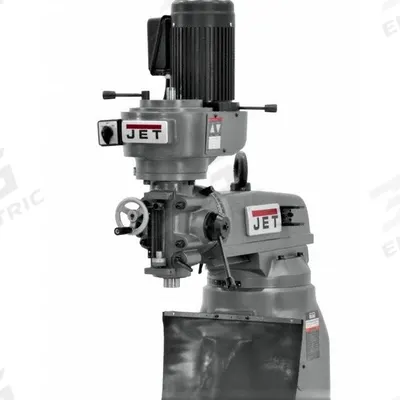 JET Vertical Milling Machine: JVM-836-3, 1 1/2 hp - Belt-Drive Vertical Milling Machines