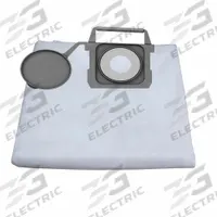 DAYTON Vacuum Bag: Dayton, MV-1300-0GEV/MV-1300-HGEV/MV-1800-0GEV/MV-1800-HGEV, Dry, Cloth, 1-Ply (MPN 61HW12). Key specifications — Compatible Vacuum Brand: Dayton; Bag Pickup Type: Dry; Bag Material: Cloth; Ply Count: 1-Ply; Brand: DAYTON; Compatible Vacuum Manufacturer Part Number: MV-1300-0GEV; Manufacturer Part Number: 61HW12.