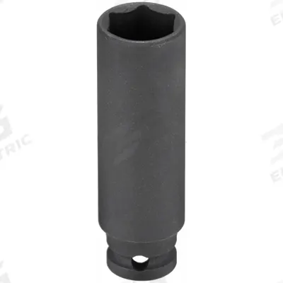 WESTWARD Impact Socket: 1/4 in Drive Size, Metric, 13 mm Socket Size, 6-Point, Deep - 1/4" Drive Impact Sockets