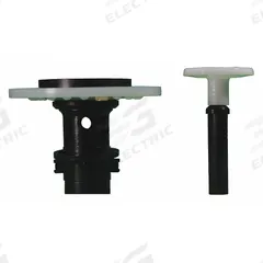 AMTC VALVE Diaphragm Assembly: Toilets, Plastic, 1 gpf Gallons per Flush, Drop-In Pin (MPN DI-SRKM-U10). Key specifications — Includes: Drop-In Pin; Product Type: Diaphragm Assembly; Brand: AMTC VALVE; Compatible Series: Hybrid Flush®; Material: Plastic.