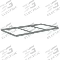 TENNSCO Shelf: 60 in x 36 in, 750 lb Load Capacity, Gray, Shelf (MPN ZBES-6036). Key specifications — Includes: (4) Beams; Shelf Configuration: Single Straight; Color: Gray; Frame Material: Steel; Brand: TENNSCO; Frame Finish: Zinc Plated; Product Type: Shelf.