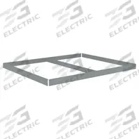 TENNSCO Shelf: 60 in x 42 in, 2,000 lb Load Capacity, Gray, Shelf (MPN ZLES-6042). Key specifications — Includes: (4) Beams; Shelf Configuration: Single Straight; Color: Gray; Frame Material: Steel; Brand: TENNSCO; Frame Finish: Zinc Plated; Product Type: Shelf.