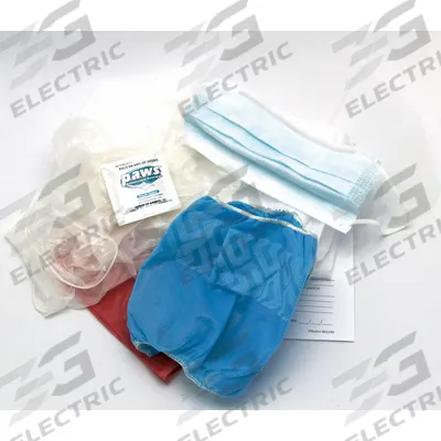 MEDIQUE Biohazard Personal Protection Kit: 2 1/2 in Wd - PPE Kits