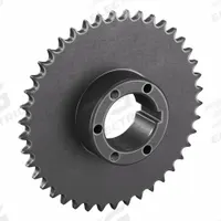 TSUBAKI Sprocket: For 40 Chain, 42 Teeth, 6.691 in Pitch Dia, 6.972 in Outside Dia, Steel (MPN 40P42). Key specifications — Brand: TSUBAKI; Required Bushing Series: P1.