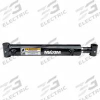 MAXIM Welded Hydraulic Cylinder: 3.5 in Bore Dia., 14 in Stroke Lg, 24 in Retracted Lg, 28,860 lb (MPN 288353). Key specifications — attr95618: Double Acting; attr98893: MAXIM.