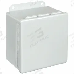 HOFFMAN Enclosure: Steel, 6 in x 6 in x 4 in, NEMA 12/13, Solid Cover, Hinged, Dust Tight (MPN A606CH). Key specifications — Brand: HOFFMAN; Closure Method: Clamps; Knockouts: Not Included.