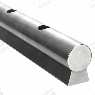 THOMSON Linear Shaft Support Rail: 3/4 in Shaft Dia, 48 in Lg - Low Profile Linear Support Rail & Shaft Assemblies