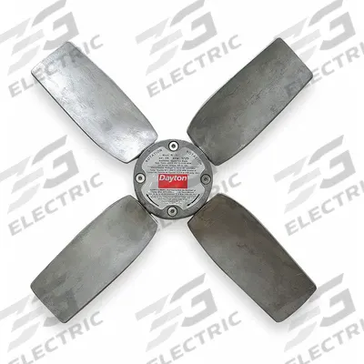 Dayton Propeller: Clockwise Facing Discharge, 16 in Propeller Dia. (In.), 4 Blades - HVAC and Refrigeration