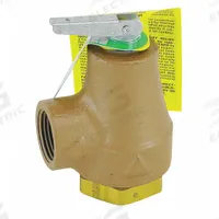 WATTS Pressure Relief Valve: FNPTF x FNPTF, 3/4 in x 3/4 in, Iron, 10 psi Max. Op Pressure (MPN 0358551). Key specifications — Brand: WATTS.
