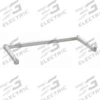NEW AGE INDUSTRIAL U-Brace: 36 in x 24 in x 2 in, 13 ga, Aluminum, Unfinished, Silver (MPN 2436UB). Key specifications — Material: Aluminum; Brand: NEW AGE INDUSTRIAL; Finish: Unfinished; Color: Silver.