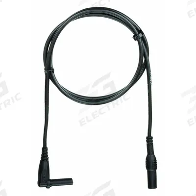 APPROVED VENDOR Test Leads: CAT III 1000V/CAT IV 600V, Alligator Clip, Right Shrouded Plug - Test Leads with Clips