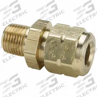 PARKER Compression Fitting Adapter: 1/2 in OD x 3/8 in OD Fitting Size, Compression x Compression (MPN 68VL-8-6). Key specifications — Brand: PARKER.
