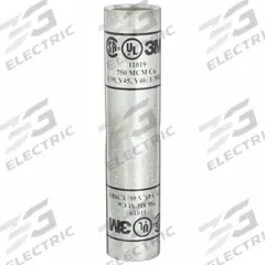 3M Open Barrel Splices: 750 kcmil Wire Size, Black Code, 5.88 in, Copper Barrel, 106 Die (MPN 11019). Key specifications — Die Code: 106; Brand: 3M; Color Code: Black.