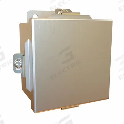 HAMMOND Electrical Enclosure: Stainless Steel, 4 in x 4 in x 3 in, NEMA 12/13/3R/4/4X - Stainless Steel Enclosures