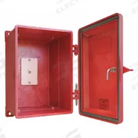 HUBBELL GAI-TRONICS Weatherproof Phone Enclosure: Modular Jack/Spring Door Return, Weatherproof, Red (MPN 255-003RDSK). Key specifications — Color: Red; For Use With: Wall Telephones; Features: Use Anywhere a Weatherproof Telephone is Needed; Manufacturer Part Number: 255-003RDSK; Brand: HUBBELL GAI-TRONICS; Mounting Location: Pole; Enclosure Rating: NEMA 4X; Resistance Properties: Corrosion Resistant.