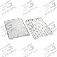 MTC BIO Sealing Mat: Square, 96 Wells, White, + Opening, Silicone, 8.4 mm Well Opening Size (MPN D3320-5). Key specifications — attr1383125: MTC BIO; attr1383132: Not Pre-Slit; attr1383135: + Opening; attr1383140: Square; attr1383126: White; attr1383129: Leak-Proof Seal.