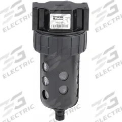 PARKER Compressed Air Filter: Particulate, 3/8 in NPT, 40 micron, 80 cfm, 150 psi Max Op Pressure (MPN 06F22AC). Key specifications — attr110055: 06F; attr110008: PARKER.