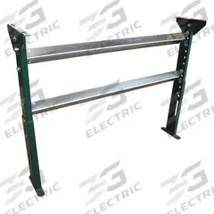 APPROVED VENDOR Conveyor Support Stand: For 36 in Between Frame Wd, 19 1/2 in Min. Ht, Steel (MPN 5W818). Key specifications — Stand Material: Steel; Color: Green; Brand: APPROVED VENDOR.