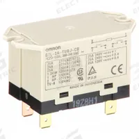 OMRON Enclosed Power Relay: Surface (Top Flange) Mounted, 25 A Current Rating, 200/240V AC, DPST-NO (MPN G7L-2A-TUBJ-CB-AC200/240). Key specifications — Brand: OMRON; Base Type: Square; Mounting Style: Top Flange; Electrical Connection: Quick-Connect; Manufacturer Part Number: G7L-2A-TUBJ-CB-AC200/240; Operating Current: 25 A; Series: G7L Series.