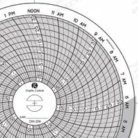 GRAPHIC CONTROLS Circular Paper Chart: Dickson, -18°C to 37°C, Chart 209, Dickson, Universal, 60 PK. Key specifications — attr1000971: VFC21; attr1001003: GRAPHIC CONTROLS; attr1001002: Temperature °C.