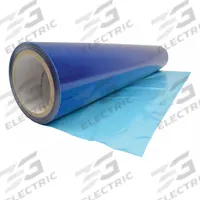 SURFACE SHIELDS Window Protection Film: 1.5 mil Thick, 24 in Wd, 250 ft Lg, Polyethylene, Blue (MPN W2B24250). Key specifications — Adhesive Backing: Adhesive Backed; Color: Blue; Material: Polyethylene; Brand: SURFACE SHIELDS.