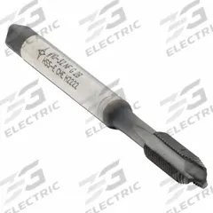 CLEVELAND Spiral Point Tap: #10-32 UNF, 2B, 3 Flute, Plug Chamfer, Hardlube Coated Cobalt (MPN C96011)