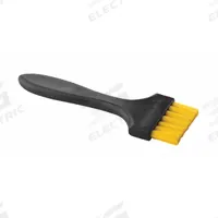 Dissipative Brush: 6 1/4 in Overall Lg, Nylon, Polypropylene, Non-Sparking, Yellow (MPN 35687). Key specifications — Brand: MENDA; Non-Sparking: Yes; Bristle Color: Yellow; Bristle Material: Nylon.