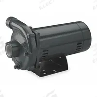 Centrifugal Pump: 2 1/2 hp, 230V AC, 142 ft Max Head, 2 in , 1 1/2 in Intake and Disch (MPN 4RJ69). Key specifications — Brand: DAYTON; Motor Enclosure Type: TEFC.