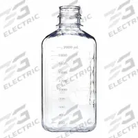 Plastic Lab Media & Roller Bottles - Plastic Lab Media Bottles: PETG, 67.63 fl oz Capacity - oz (MPN 137-6513-FLS). Key specifications — Graduated: Yes; Body Color: Colorless; Brand: APPROVED VENDOR.