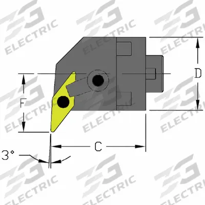 ULTRA-DEX USA Indexable Cutting Head Unit: MH24 MVUNL3-CFT (MPN 912-000-066) - Machining