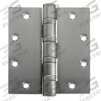 BEST Butt Hinge: Stainless Steel, Full Mortise, 2 in Leaf Wd (MPN FBB199 5X4 5 HW DOOR HINGE 32D STS). Key specifications — Removable Pin: Yes; Bearing Type: Ball; Material: Stainless Steel.