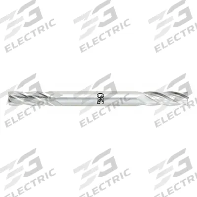 OSG Square End Mill: Cobalt, Double End, 4 Flute, 5/32" Mill Dia, 0.417" LOC - Double-End Cobalt Square End Mills