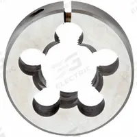 CLE-LINE Round Threading Die: 3/4"-10 UNC, 1 1/2 in OD, Adj, Carbon Steel (MPN C65250)