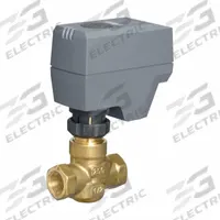 Hydronic Zone Valve: 0.63 Cv Flow Rate, 2-Way, 1/2 in Female NPT, Non-Spring Return, NO, Electric (MPN 254-01117). Key specifications — Actuator Voltage: 24V AC; Manufacturer Part Number: 254-01117; Brand: SIEMENS.