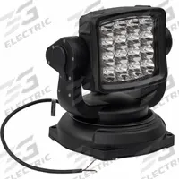 BUYERS PRODUCTS Spotlight: Square, Spot, LED, Handheld Remote, Screw, Blunt Cut Wires, Black (MPN 1492202). Key specifications — Housing Color: Black; Brand: BUYERS PRODUCTS; Electrical Connection: Blunt Cut Wires; Installation Type: Permanent; Controller Type: Handheld Remote.