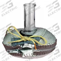 BRISKHEAT Heating Mantle: 2 L Capacity, 500 W Watt - Max, Fiberglass Cloth, 450°C Temp - Max (MPN HM2000-SS1). Key specifications — attr1027259: 3 in Lead Wire with NEMA L1-15R Connector; attr1027271: BRISKHEAT; attr1027260: Fiberglass Cloth; attr1027252: HM2000-SS1; attr1031106: Controller Not Included; attr1031109: Controller Required.
