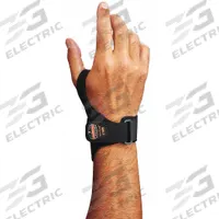 PROFLEX BY ERGODYNE Wrist Support: Right, M Ergonomic Support Size, Black, Fits 6 to 7 in (MPN 70204). Key specifications — attr377055: PROFLEX BY ERGODYNE; attr328767: Right; attr328769: Black; attr328770: 6 to 7 in.
