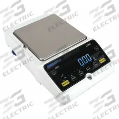 ADAM EQUIPMENT Compact Bench Scale: 6,000 g Capacity, 0.01 g Readability, 0.01 g Repeatability, ABS (MPN LTB6002i). Key specifications — Brand: ADAM EQUIPMENT; Display Type: LCD.